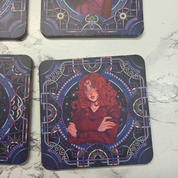 Fairyloot The Lunar Chronicles Coaster Set - Picture 7 of 7